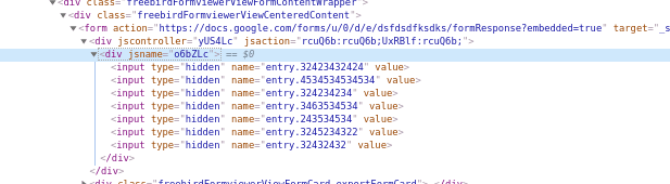 Form Input Properties